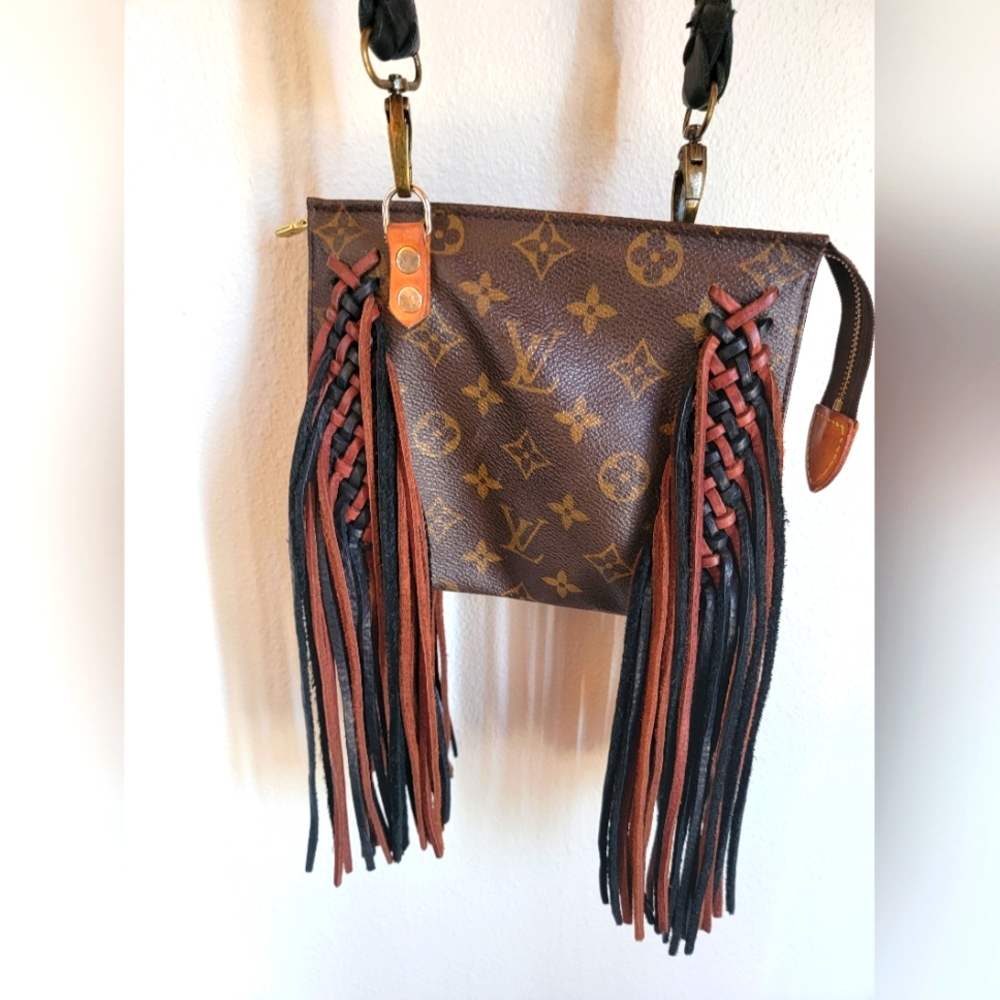 Vintage Boho Fringe Louis Vuitton